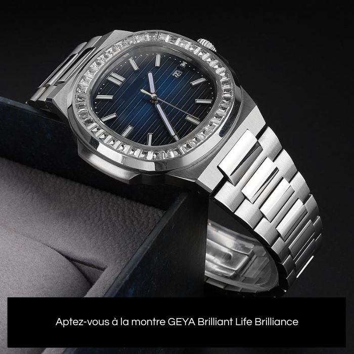 Montre Homme Luxe Diamant | Bracelet Acier — Poedagar 925